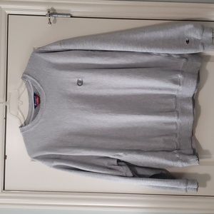 Men's gray Champion sweatshirt size 2XL